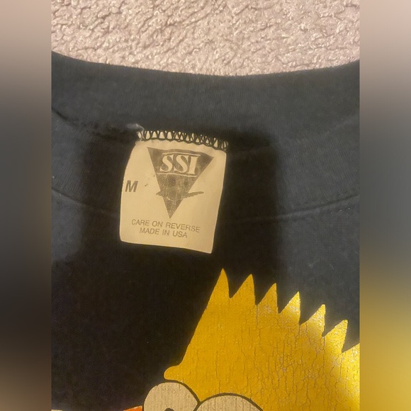 Vintage 1990 Bart Simpson Crew Neck - Picture 3 of 5